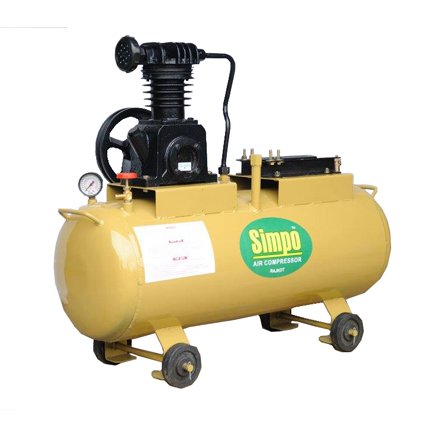 Air Compressor Simpo Brand Dhara Enterprises Rajkot